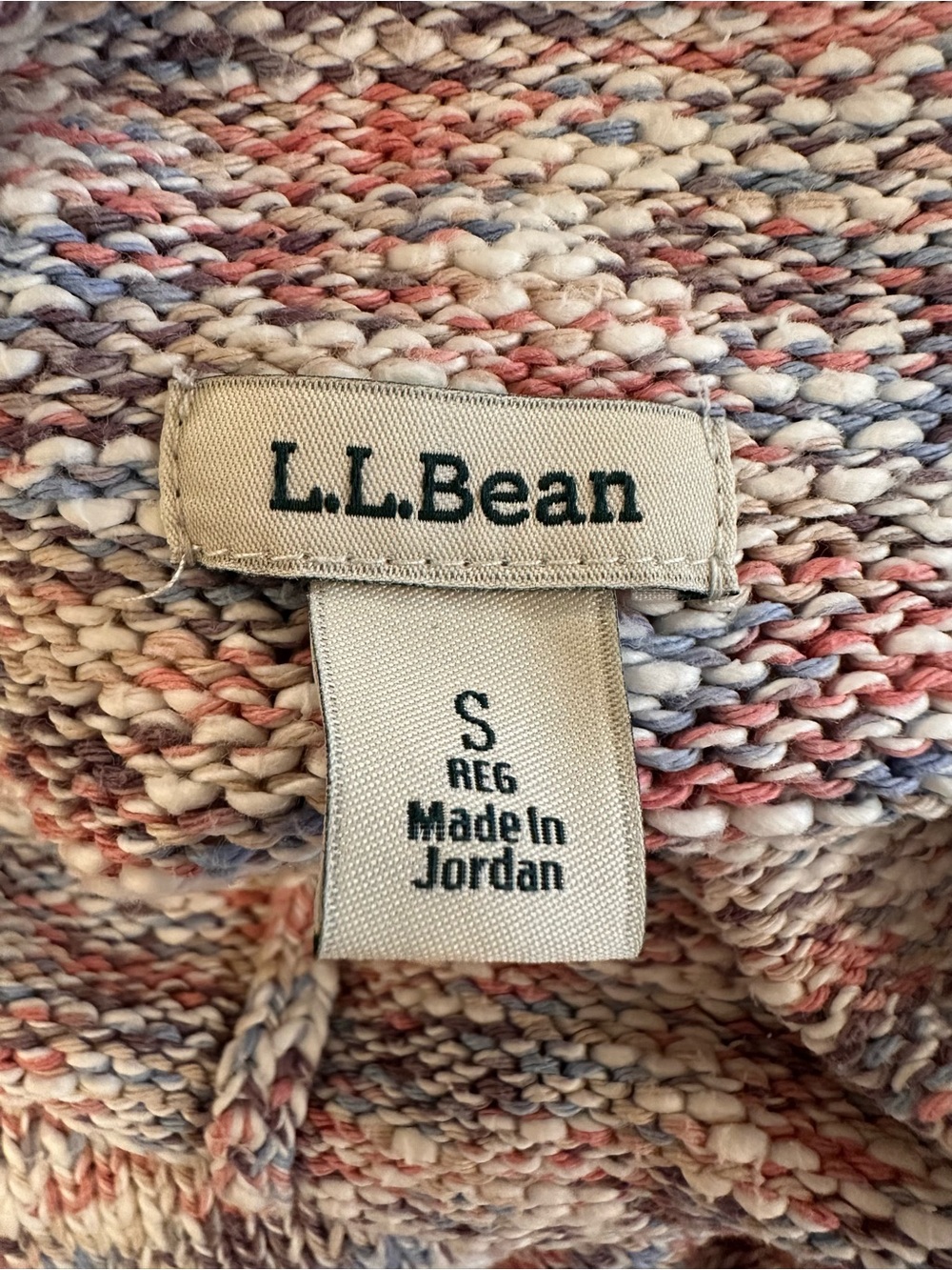 L.L.Bean Marled Cotton Turtleneck Sweater Size Small - Picture 7 of 10